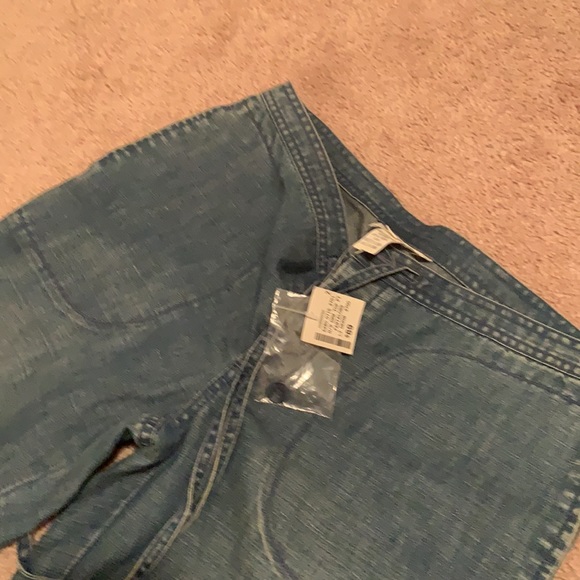 Drawstring light denim jeans - Picture 3 of 7